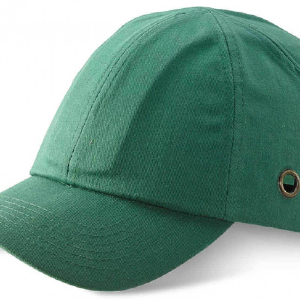 SAFETY BASEBALL CAP BBRAND GREEN