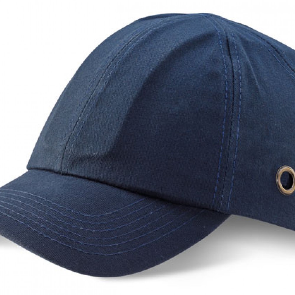 SAFETY BASEBALL CAP BBRAND NAVY BBSBCN