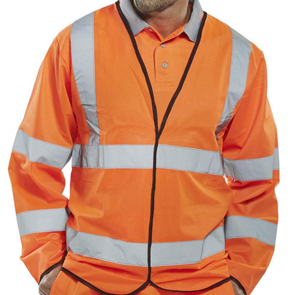 STANDARD LONG SLEEVED JERKIN BESEEN ORANGE