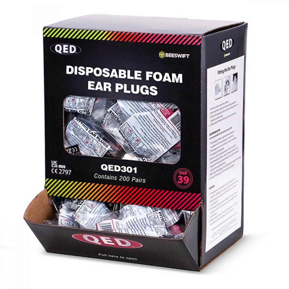 QED EAR PLUGS BOX QTY 200 SNR39