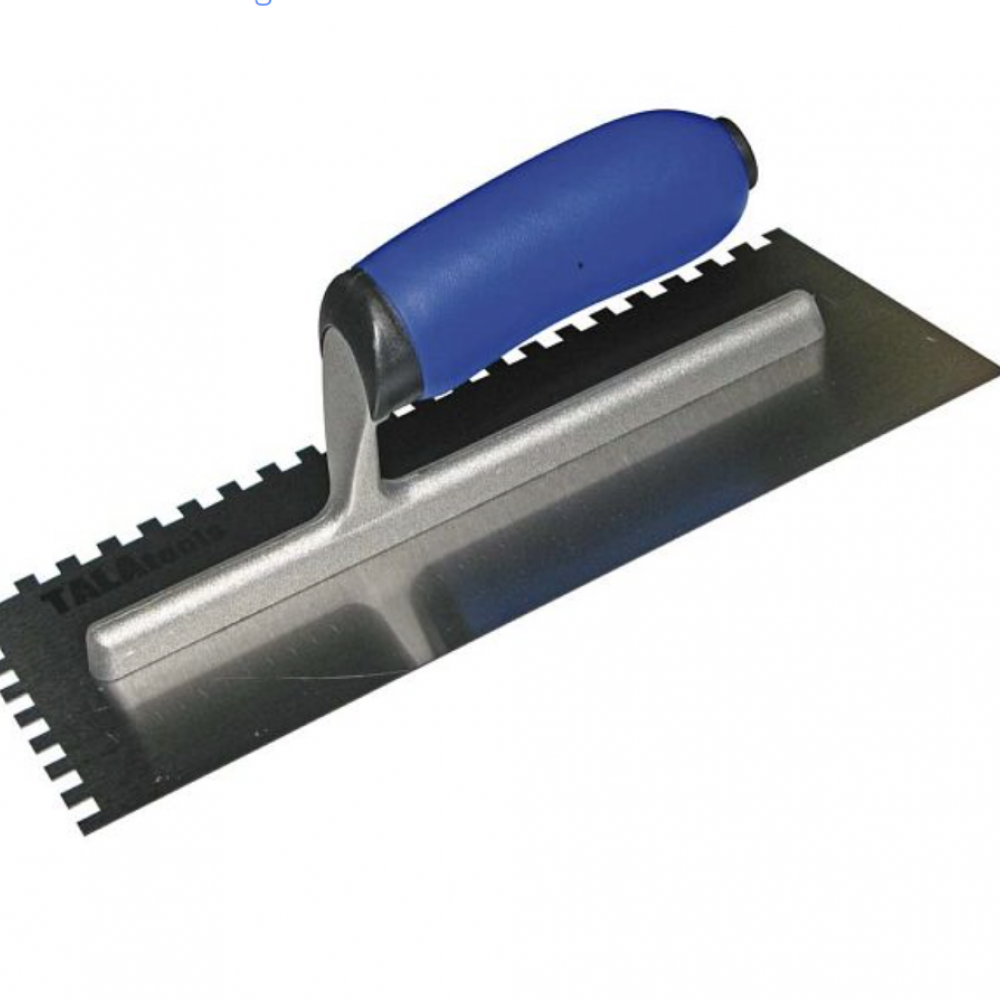 TALA SQUARE NOTCHED TROWEL 11X4.5INCH 10MM TA69021