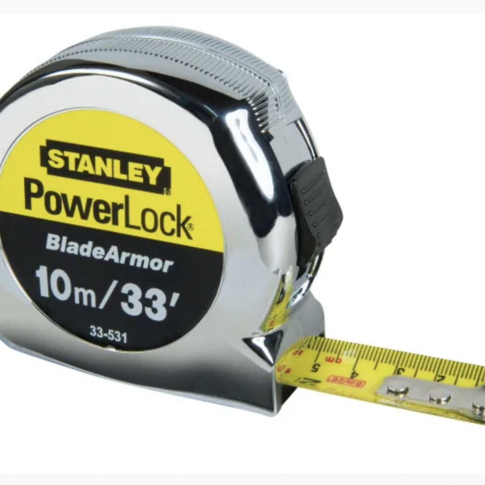 STANLEY POWERLOCK TAPE 10M/30FT