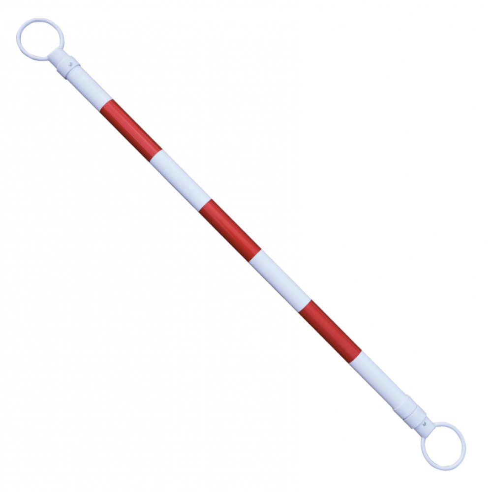 TELESCOPIC CONE BAR 1-2MT JSP RED/WHITE