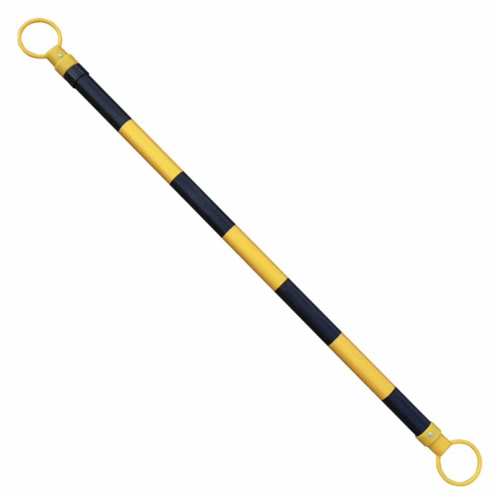 TELESCOPIC CONE BAR 1-2MT JSP YELLOW/BLACK