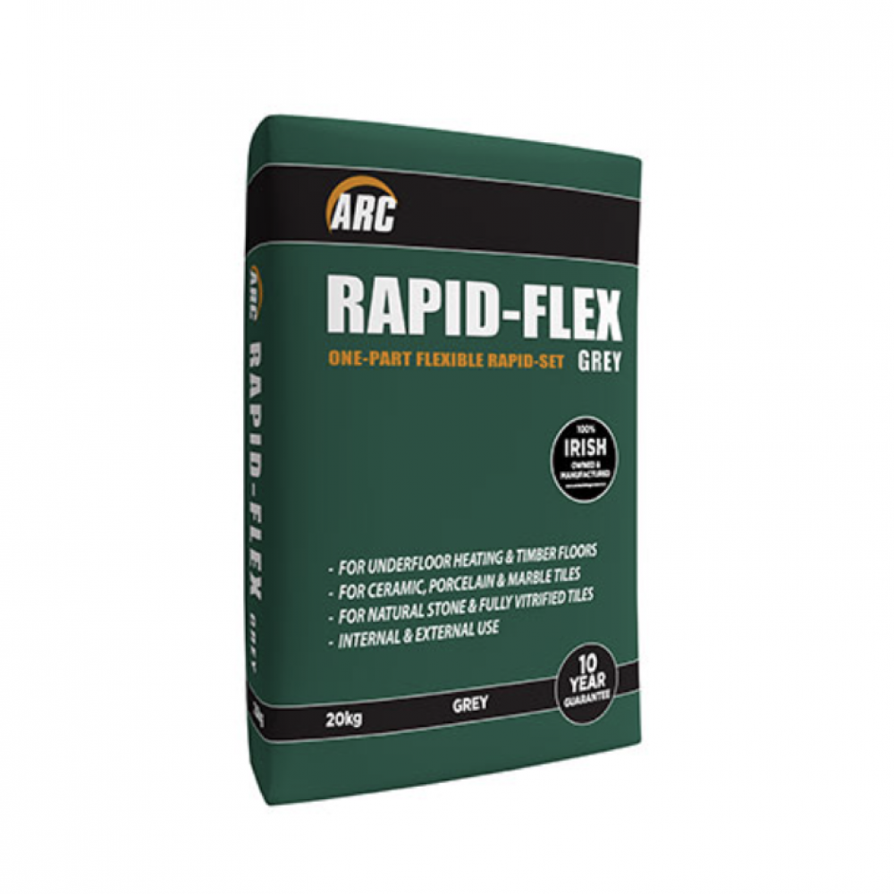 ARC FLEXIBLE RAPID SET GREY 20KG