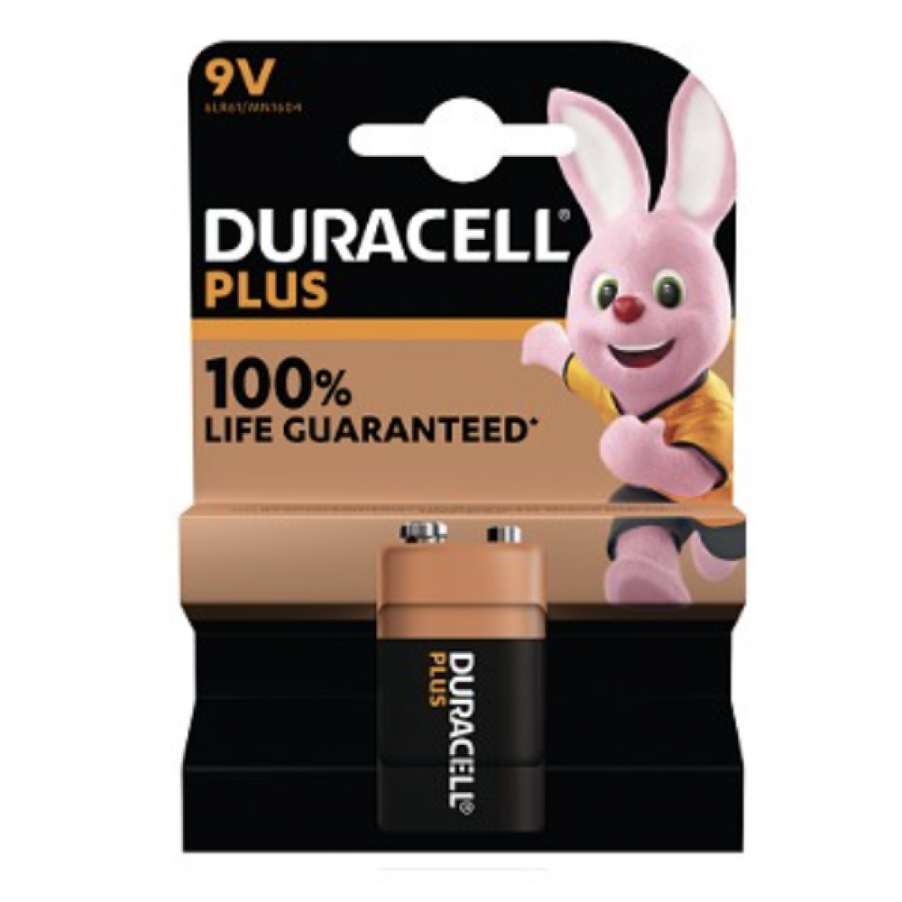 DURACELL 9VOLT BATTERY SINGLE 1836-02