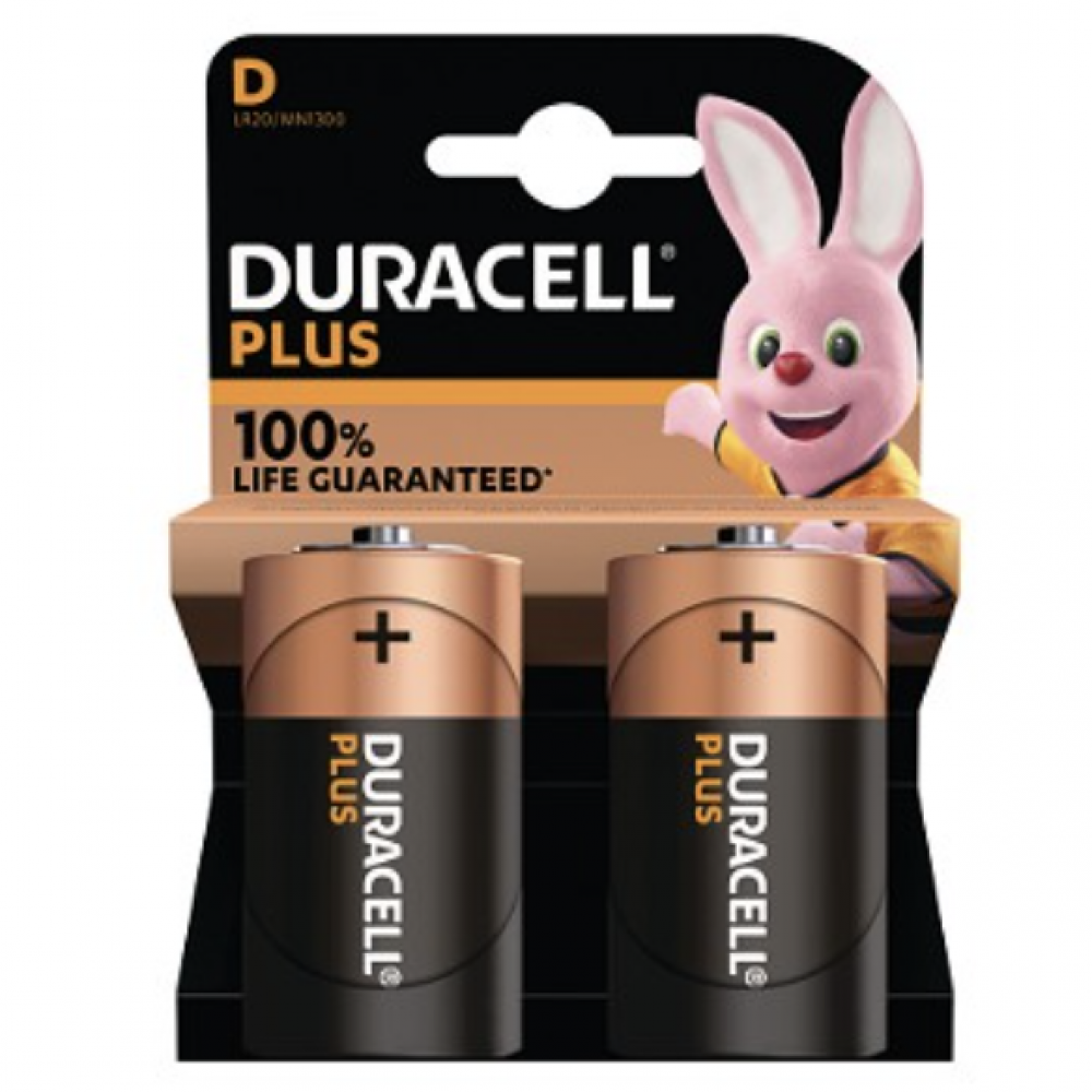 DURACELL D BATTERY PK 2 1835-36