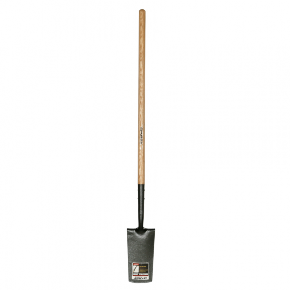 DARBY LONG WOODEN HANDLE SPADE