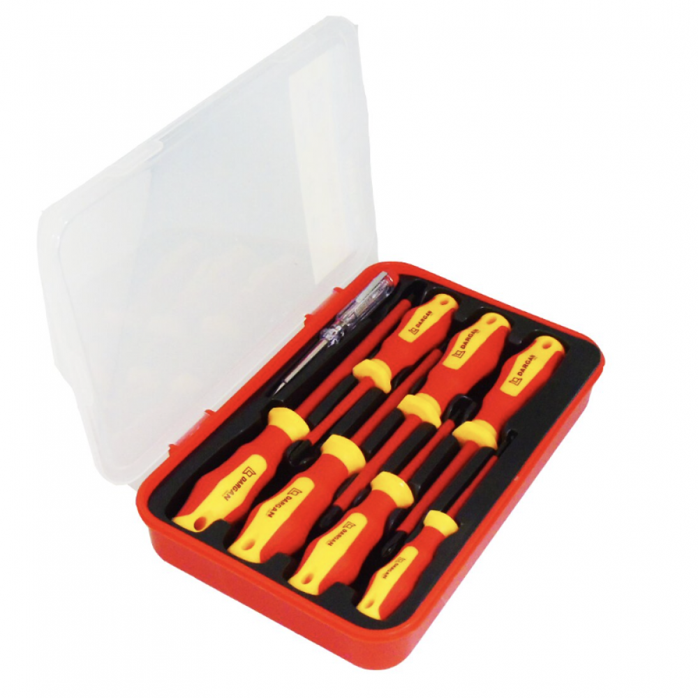 DARGAN 8 PCE VDE SCREWDRIVER SET SDS7/DT3