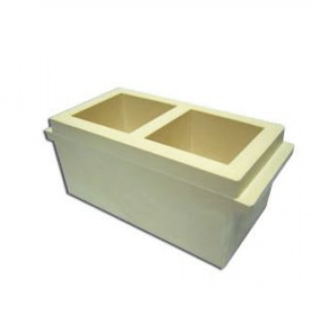 PVC CUBE MOULD 100MM DOUBLE