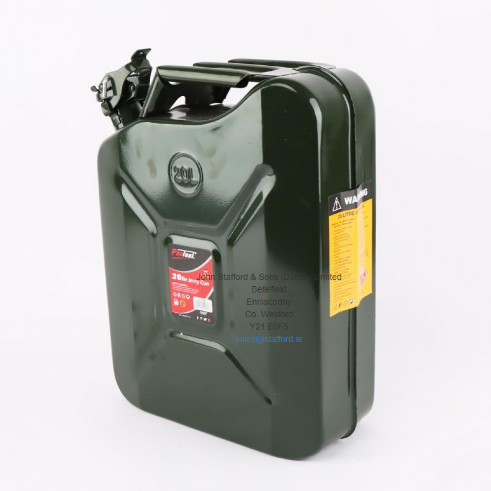 PROTOOL 20 LITRE METAL JERRY CAN