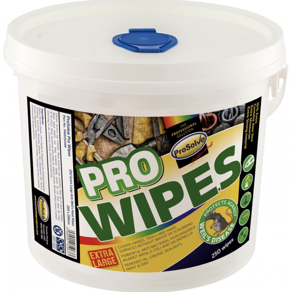 PROSOLVE 250 HAND WIPES WEILS PROTECTED