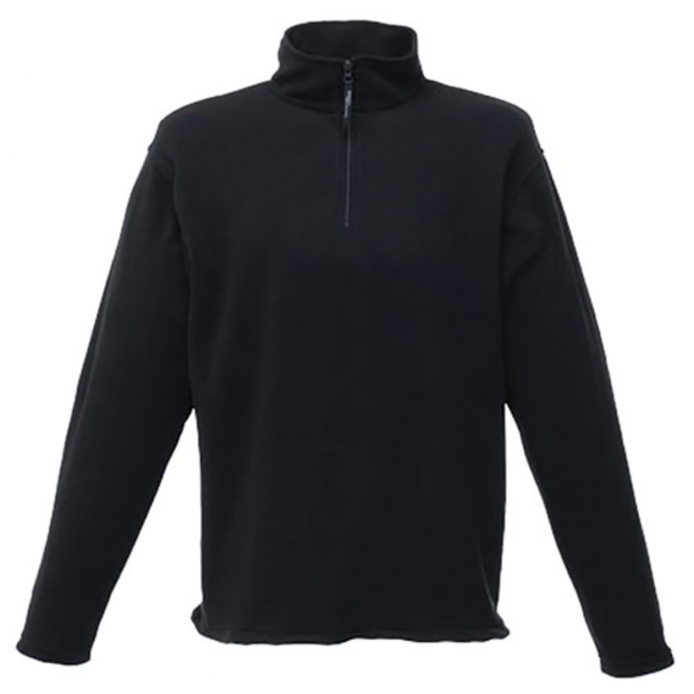 REGATTA HALF ZIP MICRO FLEECE BLACK 2XL