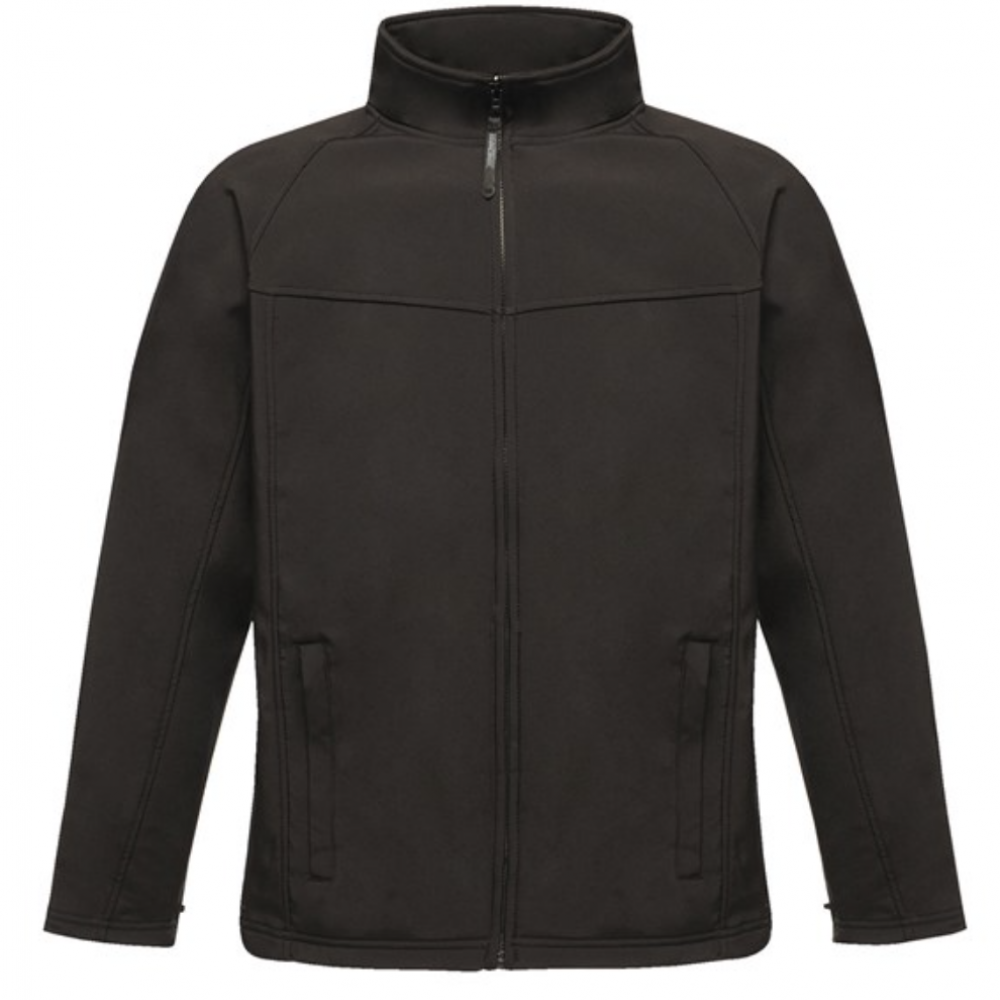 SOFT SHELL JACKET BLACK  REGATTA UPROAR