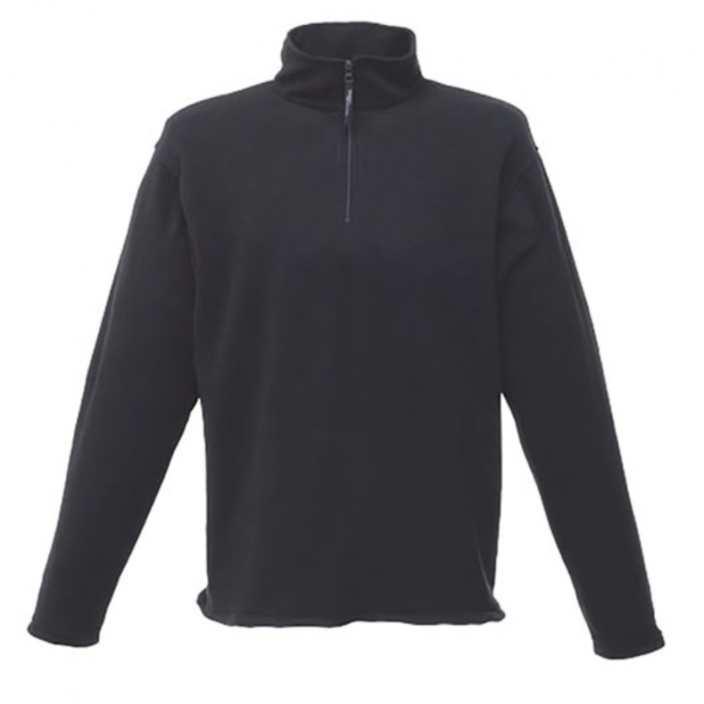 REGATTA ZIP- NECK MIROFLEECE GREY TRF549 2XLARGE