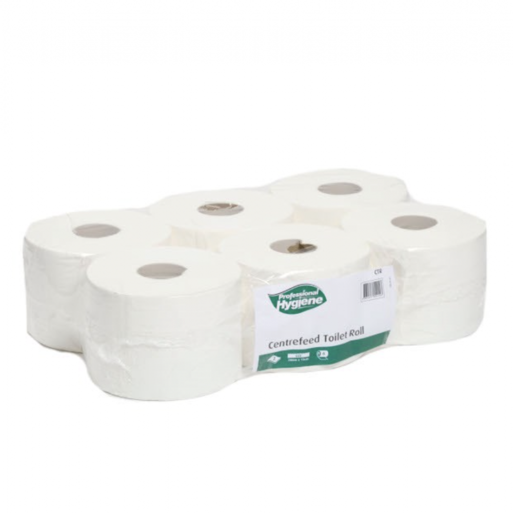 CENTREFEED TOILET ROLL PK 6 CTR / TORK