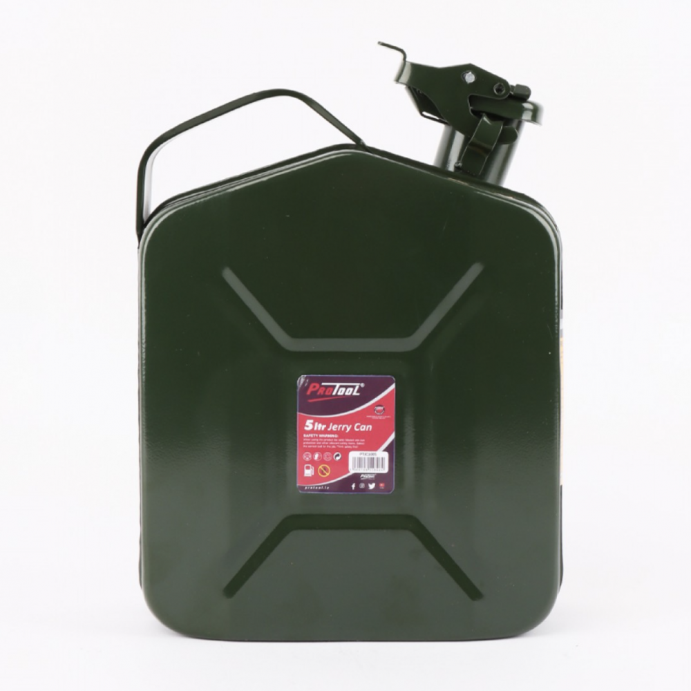 PROTOOL 5 LITRE METAL JERRY CAN