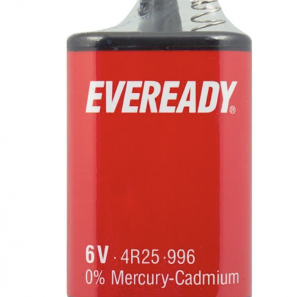 EVEREADY 6V BATTERY SINGLE 1009-00