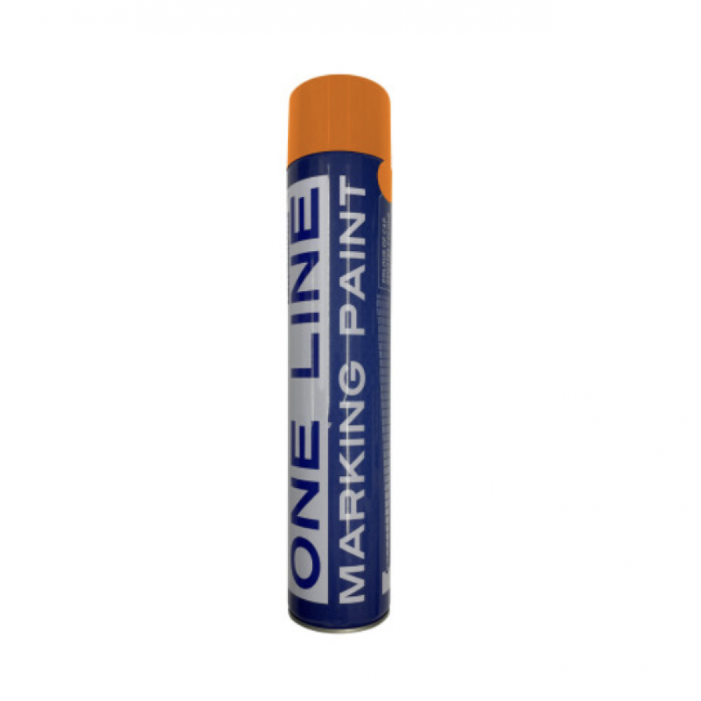 ONE LINE ORANGE LINE MARKING PAINT 750ML CAN