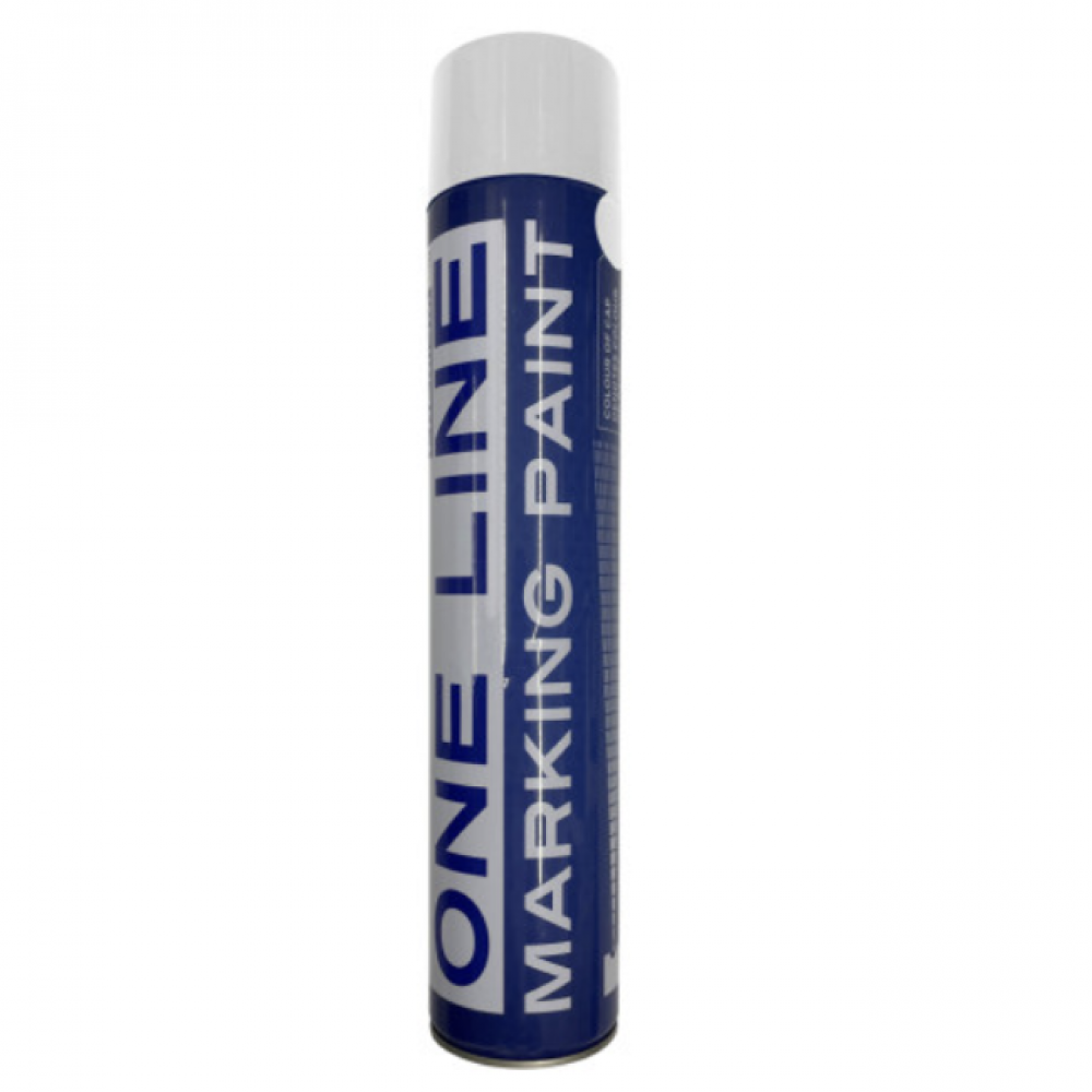 ONE LINE WHITE LINE MARKING PAINT 750ML CAN