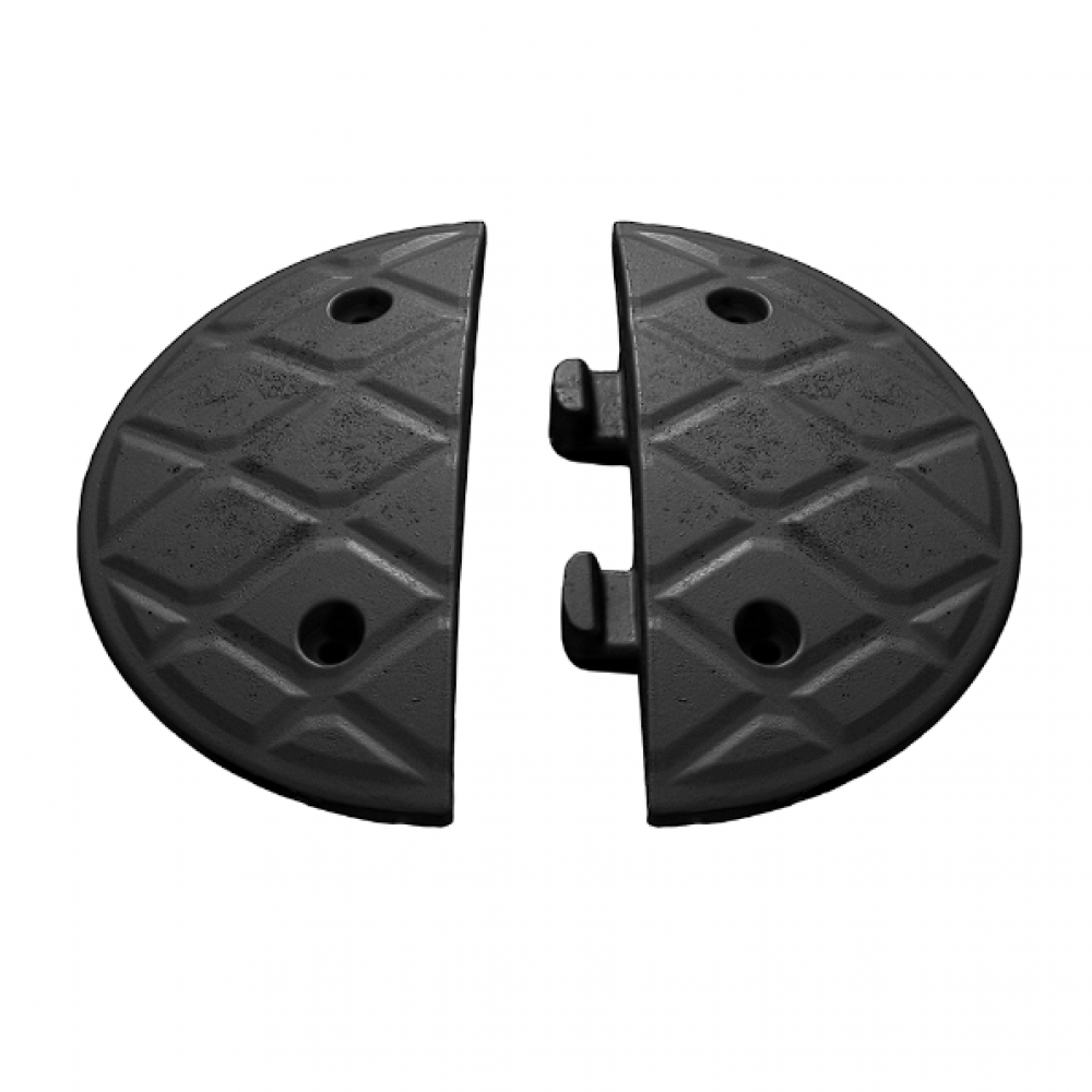 SPEED RAMP END SECTION BLACK PER PAIR