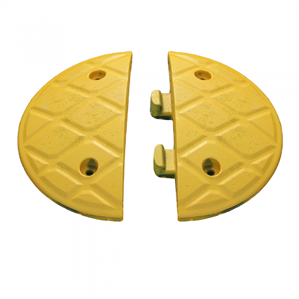 SPEED RAMP END SECTION YELLOW PER PAIR