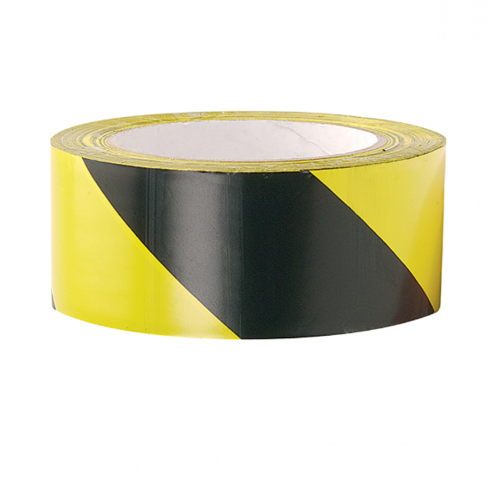 ZEBRA TAPE BLACK & YELLOW 500MT ROLL PROSOLVE