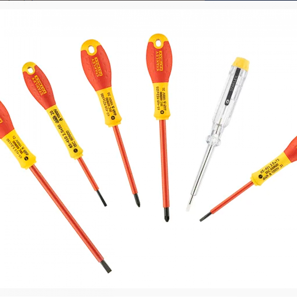 STANLEY FATMAX VDE INSULATED SCREWDRIVER SET 6 PCE