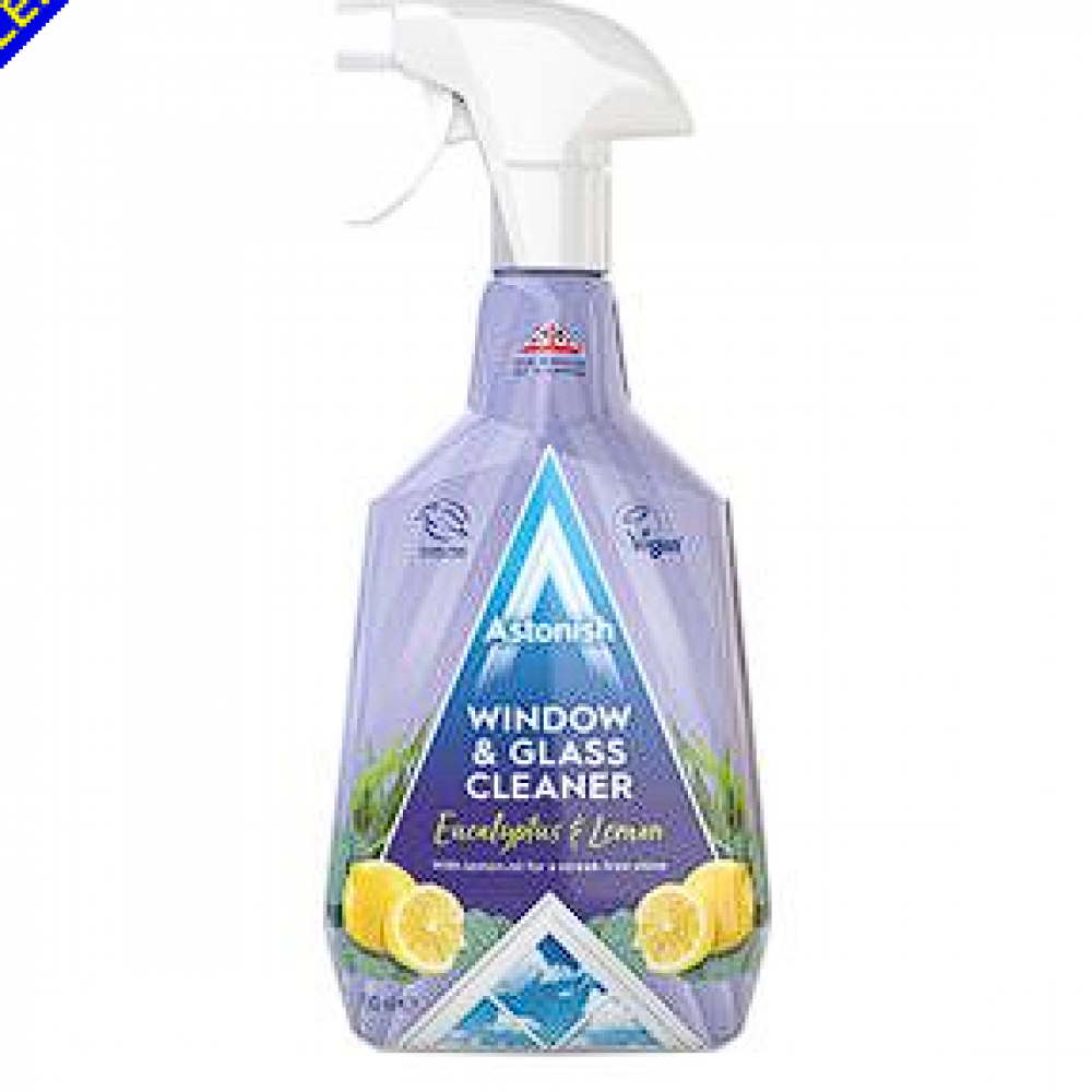 ASTONISH WINDOW CLEANER SPRAY 750ML 54008