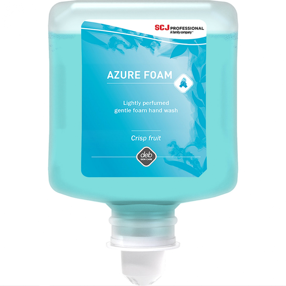 DEB AZURE FOAM HANDWASH 1L AZU1L