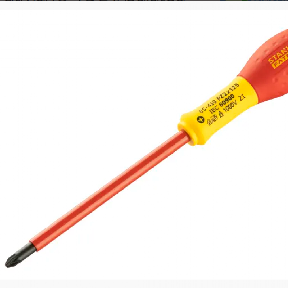 STANLEY FATMAX 2 X 125MM INS. POZI SCREWDRIVER