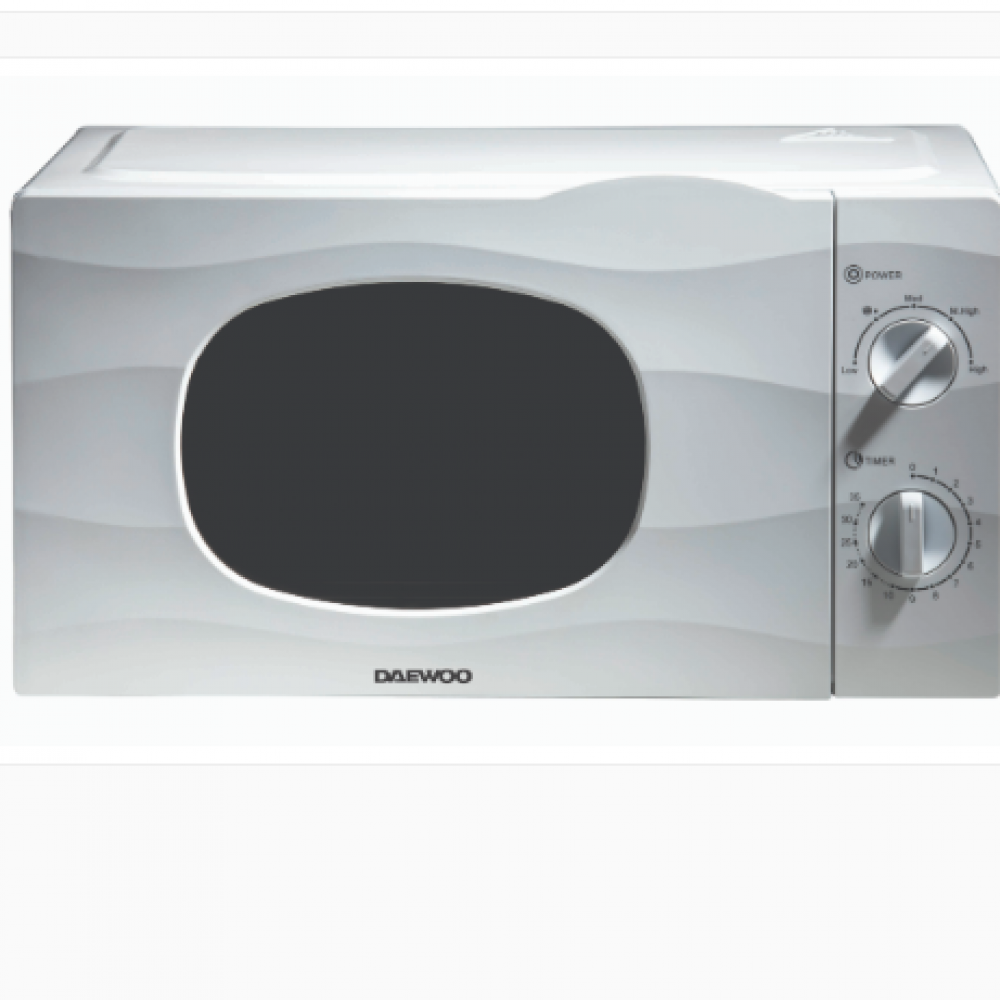 DAEWOO MICROWAVE WHITE OVEN 700WATT 2 LTR