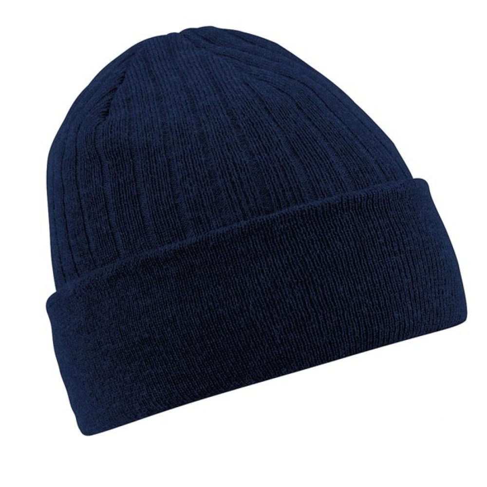 BEECHFIELD THINSULATE BEANIE HAT NAVY