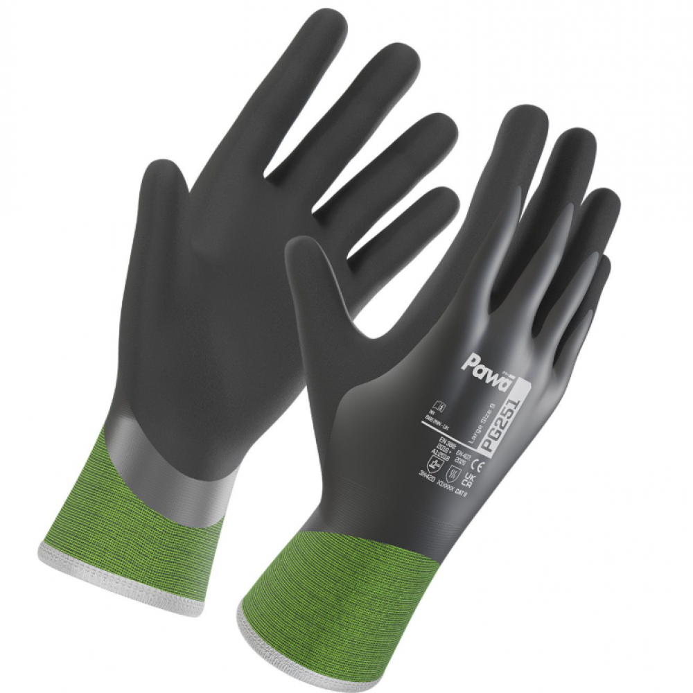 PAWA PG251 WATER RESISTANT ANTICUT GLOVE LARGE