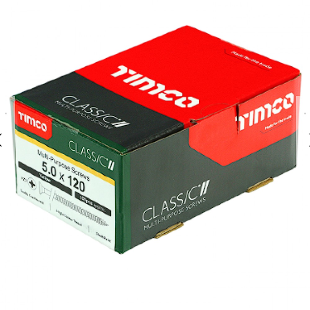 5X120MM CLASSIC WOOD SCREW BOX100 TIMCO