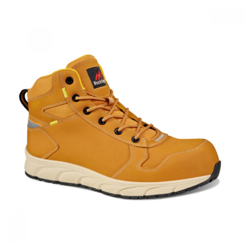 ROCKFALL SANDSTONE SAFETY BOOT HONEY SIZE 10