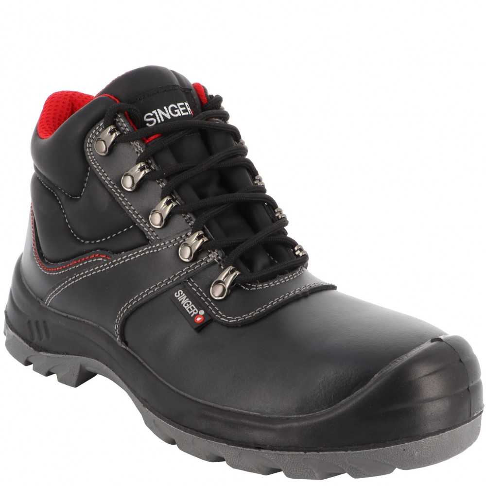 SINGER LAURO SAFETY BOOT BLACK  S3 SIZE 11