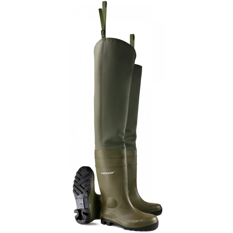 DUNLOP FULL SAFETY THIGH WADER