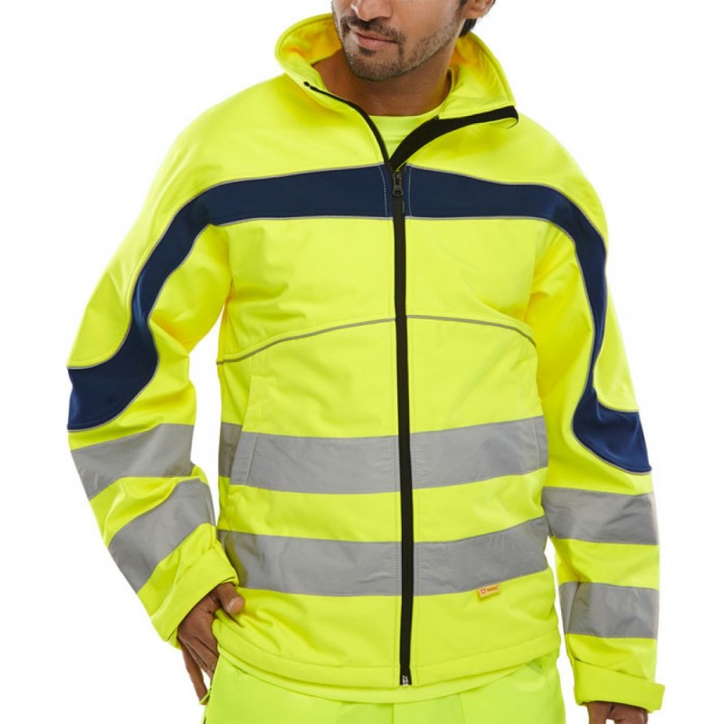 ETON SOFT SHELL JACKET YELLOW/ORANGE