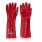 18" PVC RED GAUNTLET GLOVE CLICK