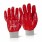 RED PVC KNITWRIST GLOVE