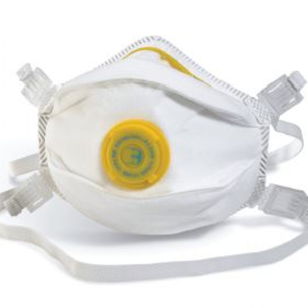 P3 DUST BBRAND  MASK VALVED BOX 5