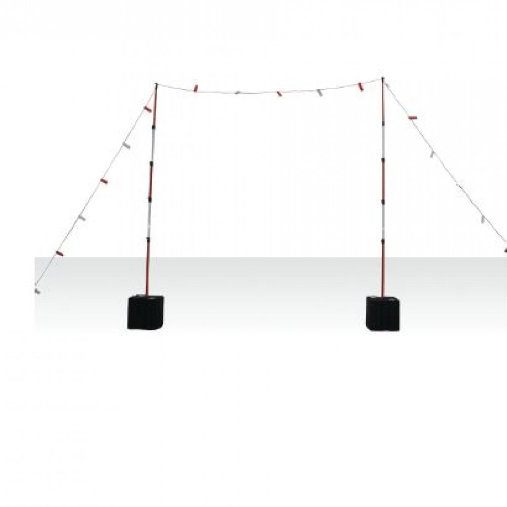 OVERHEAD POWERLINE BUNTING KIT 2 BASES /2 UPRIGHTS/BUNTING