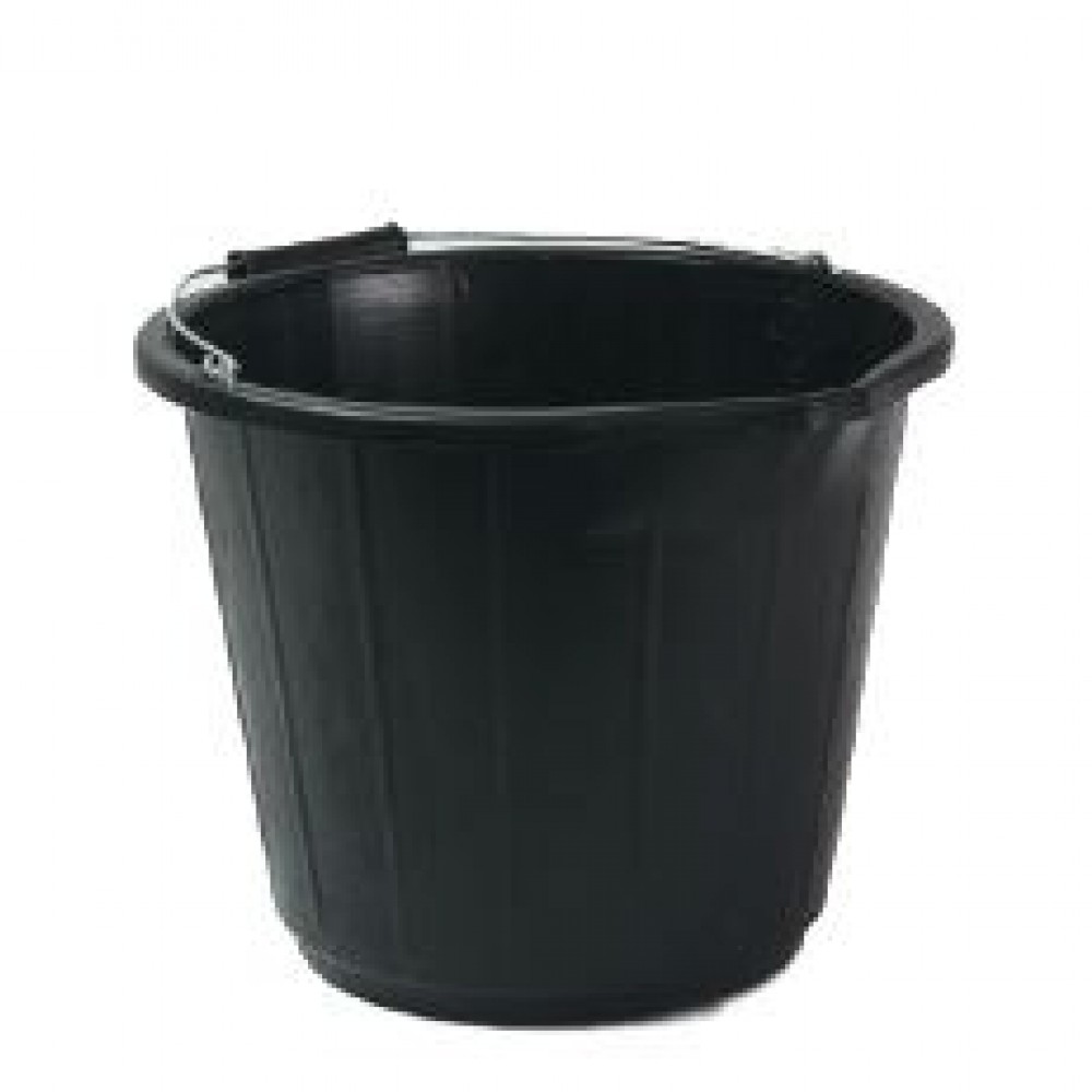 BUCKET RUBBER FLEXIBLE 15L HEAVY DUTY