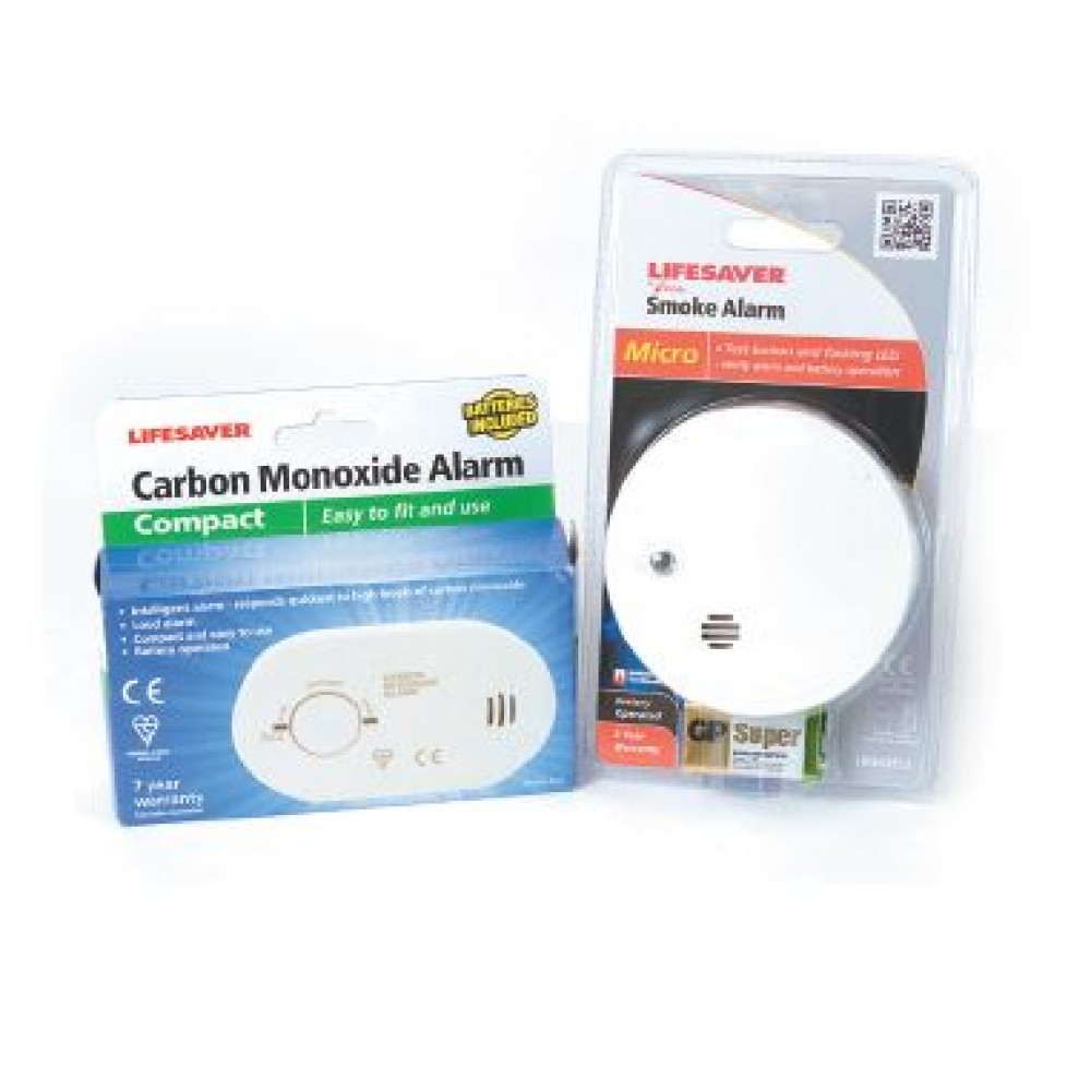 CARBON MONOXIDE DETECTOR KIDDE C/W AA BATTERIES