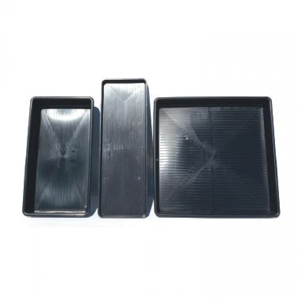 PLASTIC DRIP TRAY 1000X1000X150MM 100LT CAP