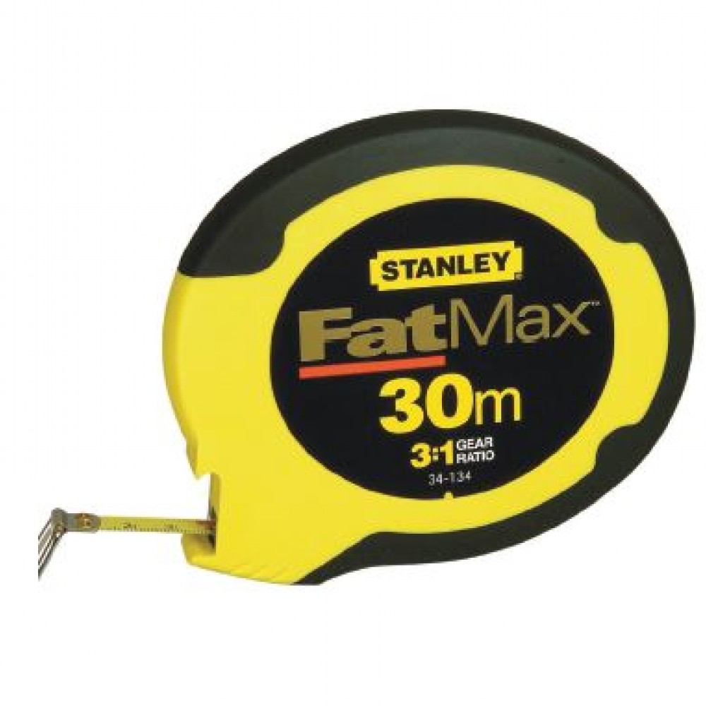 STANLEY FATMAX 30M CLOSED STEEL TAPE