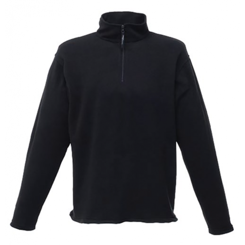 REGATTA HALF ZIP MICRO FLEECE BLACK