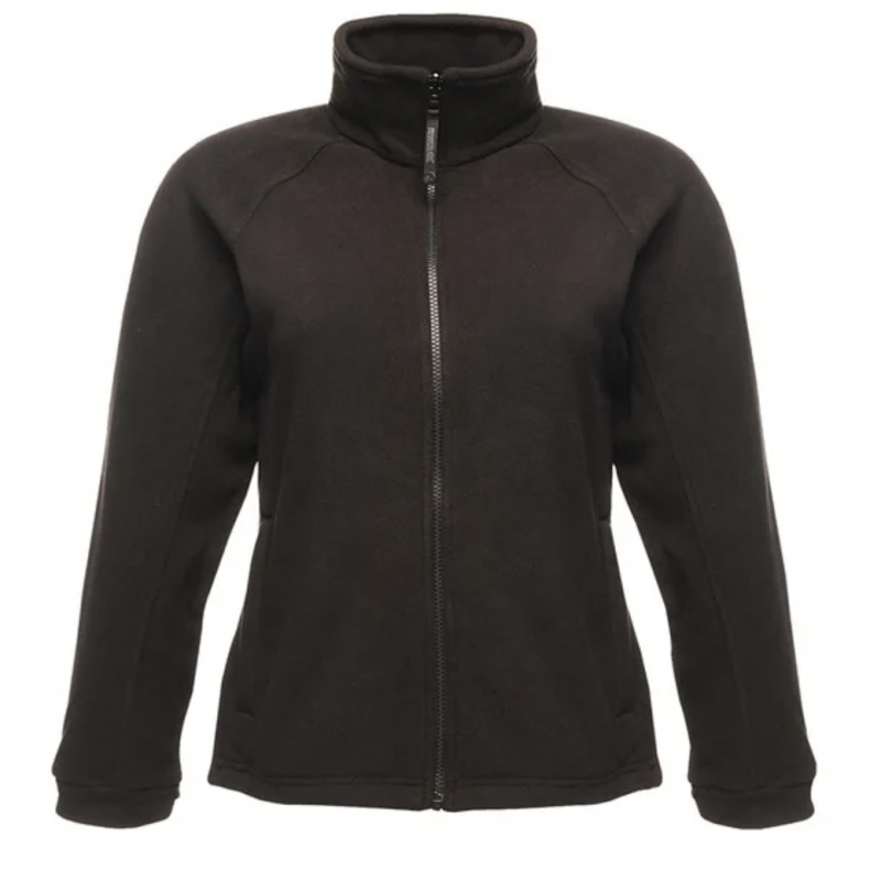 REGATTA BLACK THOR LADIES FULL ZIP FLEECE