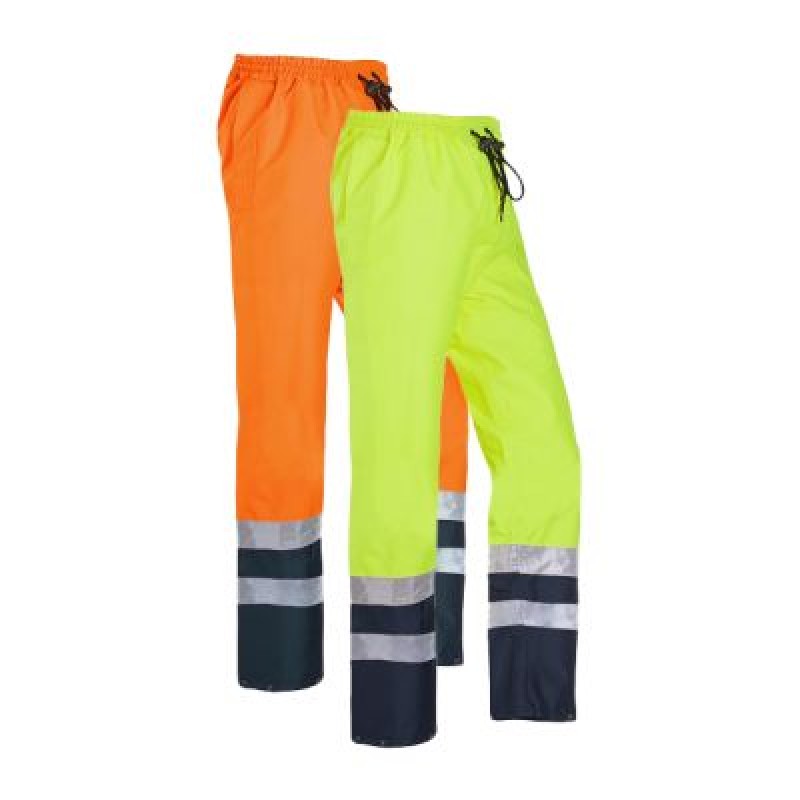 TARVISO HI-VIZ TROUSERS  YELLOW/ORANGE